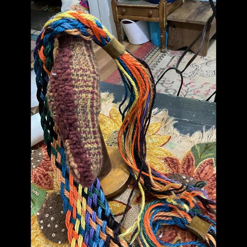 Handmade Bohemian Colorful Braided Decorative Belt - Picture 3 of 4